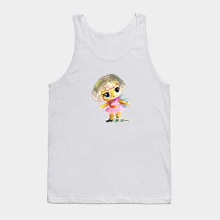 Original art of Surprise LOL doll. Tank Top